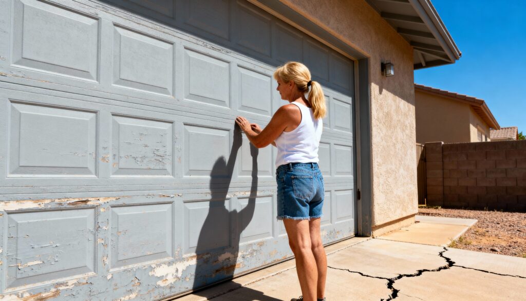 How to Maintain Your Garage Door During Peoria’s Extreme Summer Heat