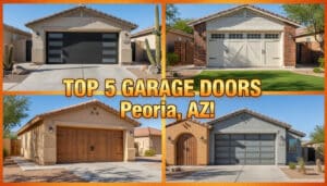Top 5 Garage Door Styles that Boost Curb Appeal in Peoria, AZ Neighborhoods