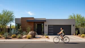 Before & After Stunning Garage Door Makeovers in Troon Village 2