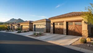 Carriage House Garage Doors Timeless Style for Troon Village Homes