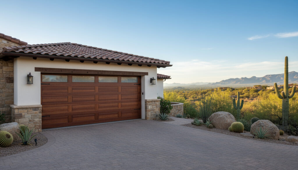 Top Garage Door Materials for Luxury Homes in North Scottsdale