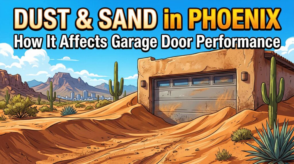 Dust & Sand in Phoenix How It Affects Garage Door Performance