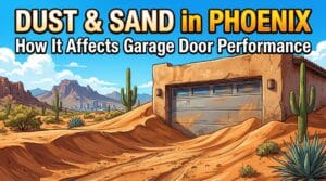 Dust & Sand in Phoenix How It Affects Garage Door Performance