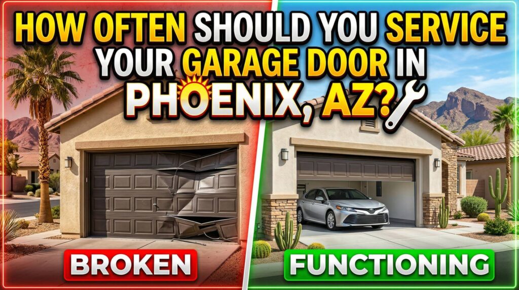 How Often Should You Service Your Garage Door in Phoenix AZ