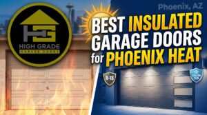 Best Insulated Garage Doors for Phoenix Heat