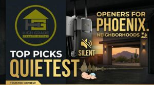 Best Quiet Garage Door Openers for Phoenix Neighborhoods