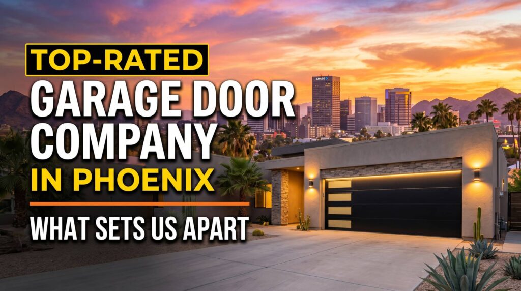 Top-Rated Garage Door Company in Phoenix What Sets Us Apart