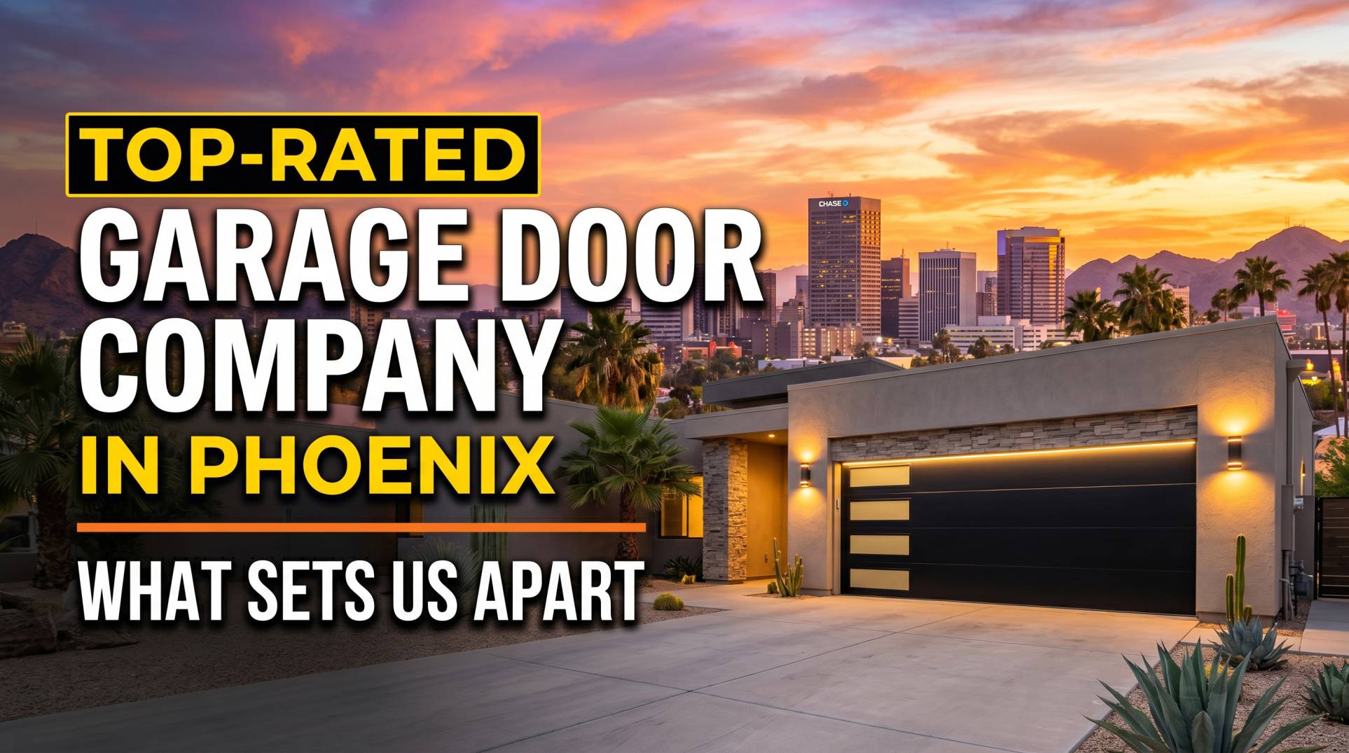 Top-Rated Garage Door Company in Phoenix What Sets Us Apart