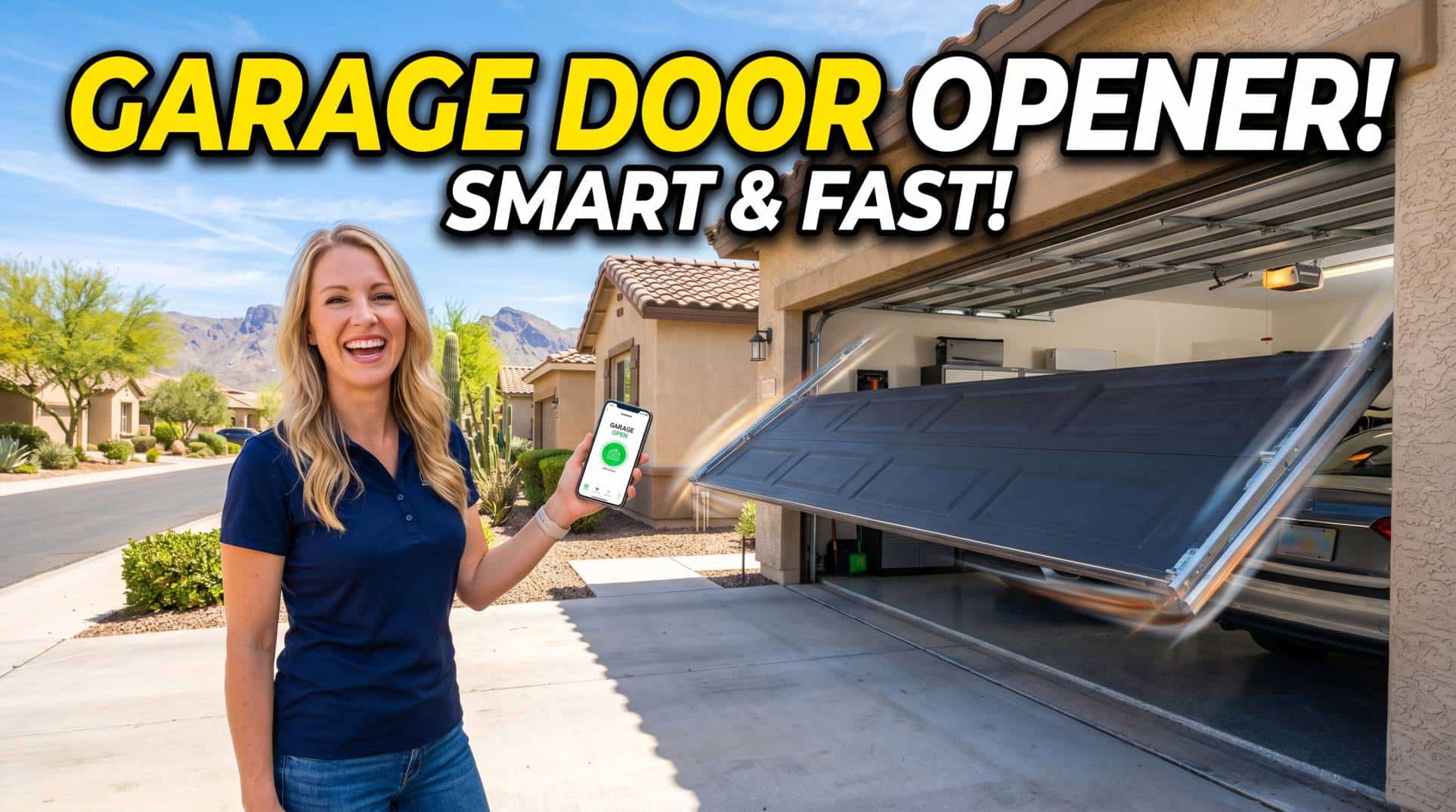 Upgrade Your Phoenix Home with Smart Garage Door Openers