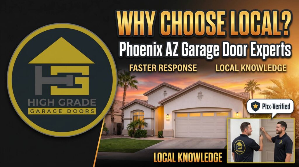 Why Choose Local Garage Door Experts in Phoenix, AZ