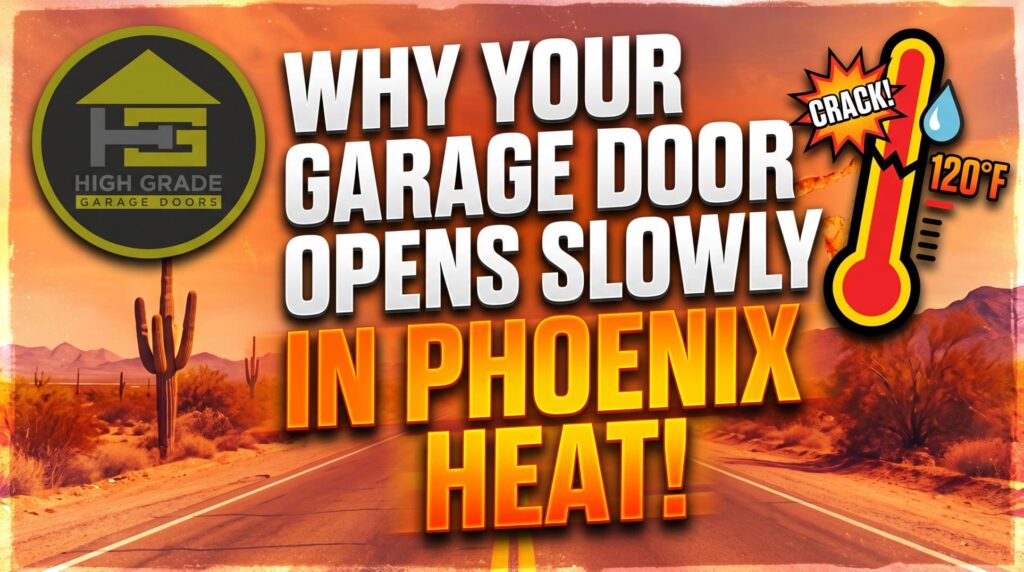 Why Your Garage Door Opens Slowly in Phoenix Heat
