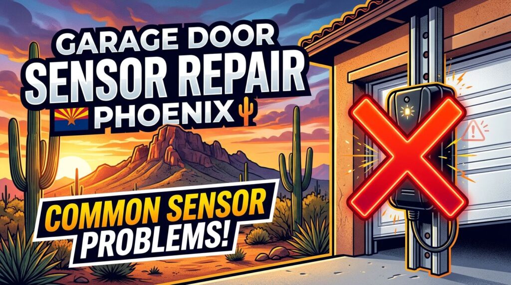Garage Door Sensor Repair Phoenix Common Sensor Problems