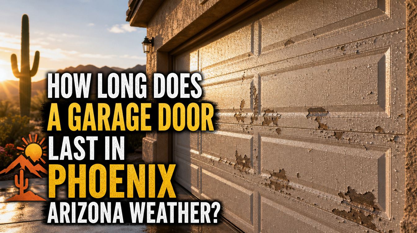 How Long Does a Garage Door Last in Phoenix Arizona Weather