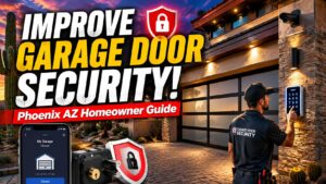 How to Improve Garage Door Security in Phoenix, AZ